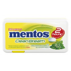Mentos Clean Breath Lemon Mint 21g