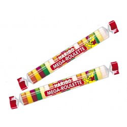 Haribo Mega Roulette 45g - ovocné želé v ruličce