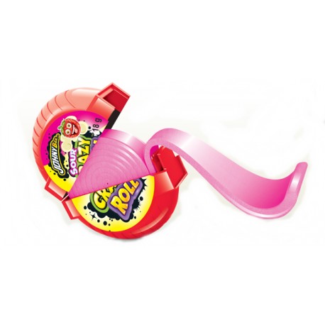 Sour Crazy Rolls Bubble Gum18g