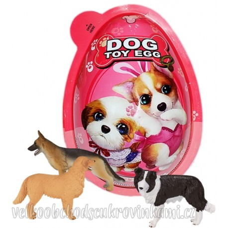 Plastic Egg Dog Toy