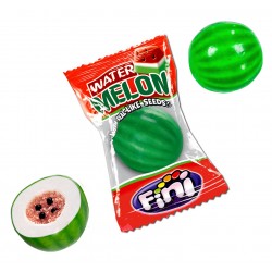 Fini Water Melon Bubble Gum 5g - melounová žvýkačka s kyselou šumivou náplní
