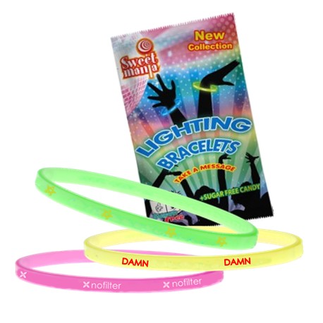 Lighting Bracalet+Sugar Free Candy