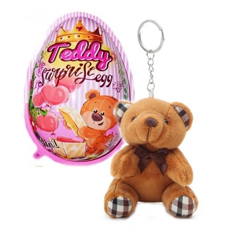 Plastic Egg Teddy 4in1