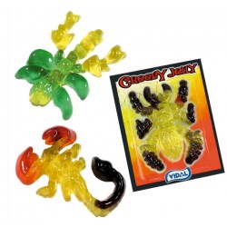 Creepy Jelly 6x11g - ovocné želé ve tvaru hmyzu
