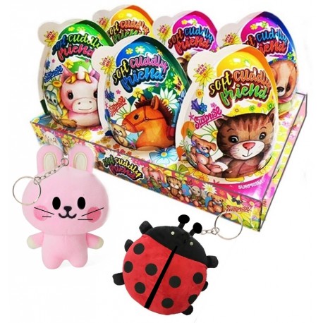 Plastic Egg Soft Cuddly Friend