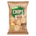 Benlian Chips Pizza 50g - rýžové a kukuřičné chipsy s příchutí pizzy