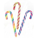 Candy Cane Multicolor 12g - ovocné lízátko ve tvaru hůlky