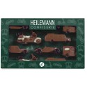 Heilemann 100g veteráni - čokoládová sada auta a motorky