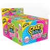 Crazy Roll Gum 15g - rolovaná ovocná žvýkačka s tetováním (mix 4 chutí)