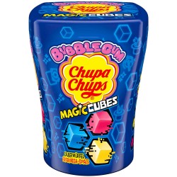 Chupa Chups Magic Cubes 86g - magické žvýkačkové kostičky měnící barvy 