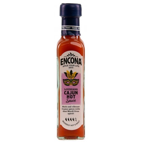 Lousiana Hot Cajun Pepper Sauce 142ml
