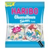 Haribo Chamallows Smurfs Family 100g - šmoulí marshmallow a malinovou chutí