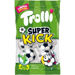 Trolli Super Kick 75g - fotbalové želé míče s kyselou náplní