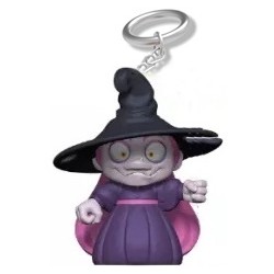 Biterz Witches Key Ring + Lollipop - čarodějnický přívěšek s jahodovým lízátkem (10,5 g)