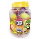 3D Juicy Gummy Fruit Mix 18g