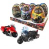 Plastic Mega Egg Super Fast Motorcycle