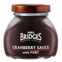 Mrs. Bridges Cranberry Sauce with Port 113g