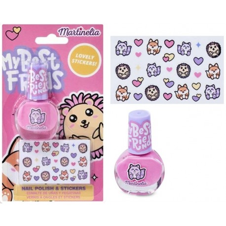 My Best Friends Nail Polish + Stickers