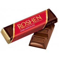 Roshen Dark Chocolate  43g