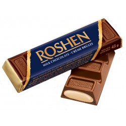 Roshen Milk Chocolate Créme Brülée 43g