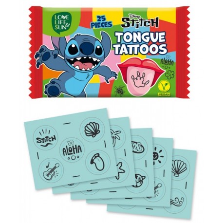 Tongue Tattoos Stitch