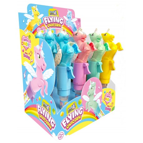 Flying Unicorn with Candies and Sound