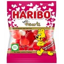 Haribo Love Hearts 80g - ovocné želé na pěnovém cukru srdíčka