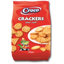 Croco Crackers Salt 100g
