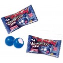 Fini Booom Vampire+Gum 5g - barvící modrý kyselý bonbón se žvýkačkou