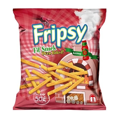 Fripsy Fit Snack Oven Baked! Ketchup 50g