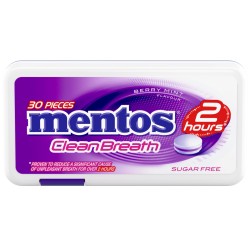 Mentos Clean Breath Berry Mint 21g