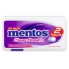 Mentos Clean Breath Berry Mint 21g - třívrstvé mátové pastilky s lesními plody