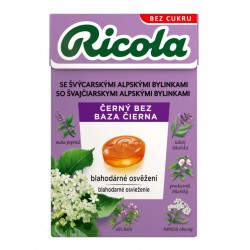 Ricola 40g Černý bez