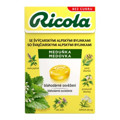 Ricola 40g Meduňka