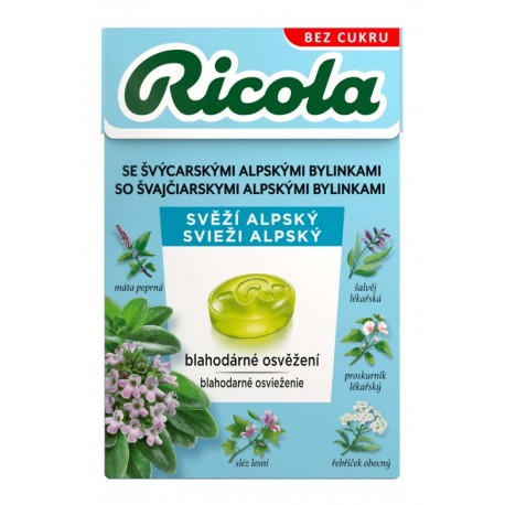 Ricola 40g Svěží alpský