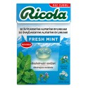 Ricola 40g Fresh Mint - švýcarské bylinné bonbóny bez cukru