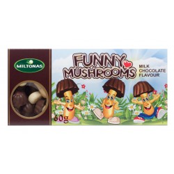 Funny Mushrooms Milk Chocolate 60g