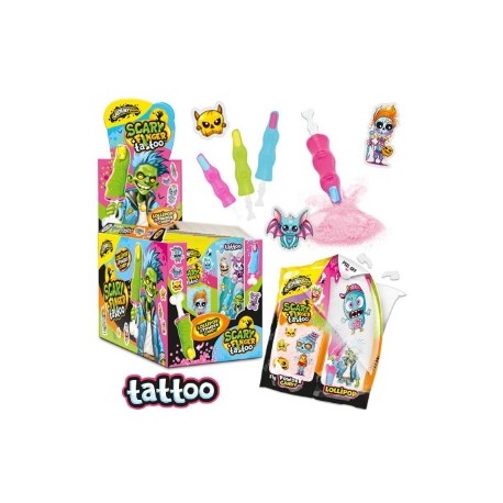 Scary Finger+ Powder Candy + Tattoo 31g