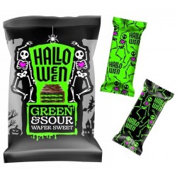 Halloween Green & Sour  Wafer Sweet 150g