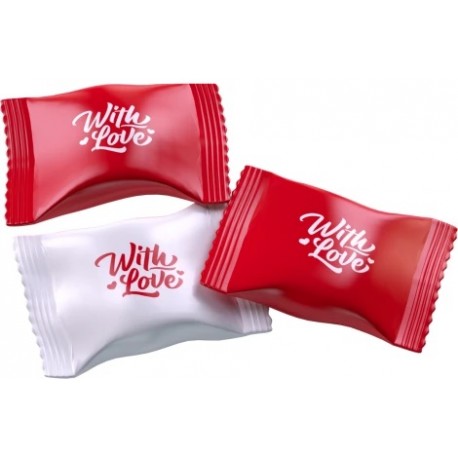 With Love Chocolate Heart 8g