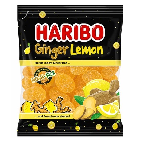Haribo Ginger - Lemon 80g