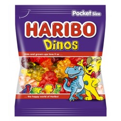 Haribo Dinos 100g - ovocné želé dinosauři