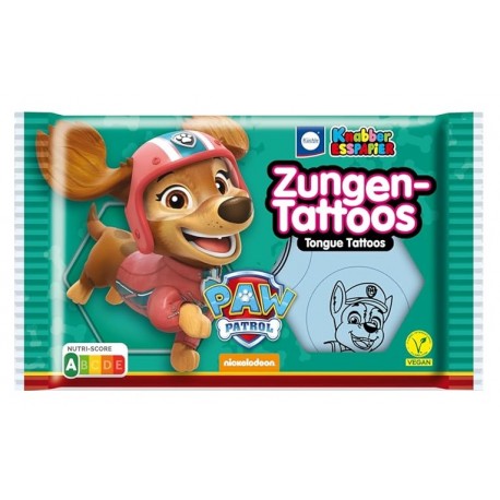 Paw Patrol Zungen Tattoo 11g
