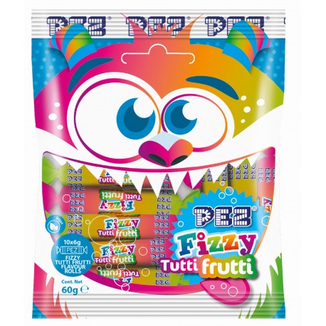 PEZ Monster Bag Fruity 60g