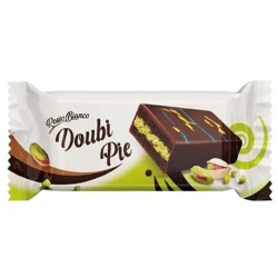 Doubi Pie 40g Pistachio - kakaový dortík s pistáciovým krémem