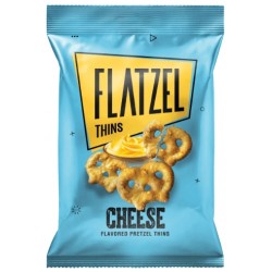 Flatzel Pretzel Thins Cheese 