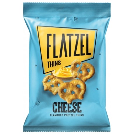 Flatzel Pretzel Thins Cheese 