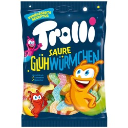 Trolli Sour Glowworms 100g