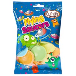Flying Saucers 26g - kyselé šumivé UFO oplatky