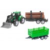 Farm Vehicles - traktor s přívěsem a sladké bonbóny